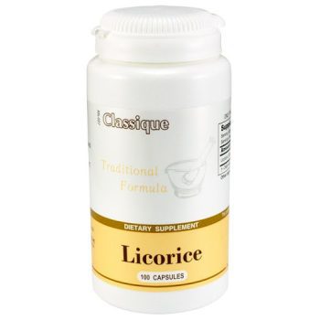 Lagritsa-magusjuur Licorice N100 kaps. Lima vedeldav, röga lahtistamine (Santegra)