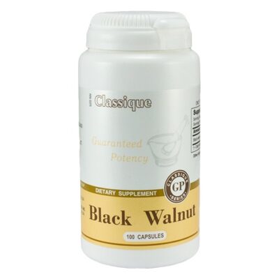 Musta pähkli kapslid - Black Walnut (Juglans nigra L.) 430 mg N100 (Santegra)