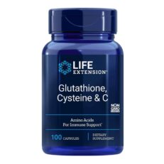 Glutatioon, Tsüsteiin & vitamiin C 500mg - antioksüdantide kompleks N100 kaps. (L.ExtensionEurope)