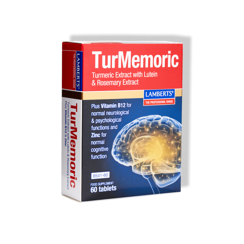 Mälu vitamiinid ja mineraalained- TurMemoric tabl. N60 (UK)
