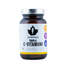 Tripla C-vitamiin 380 mg N60 kaps. (Puhdistamo, Soome)