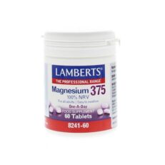Magneesium 375 mg N60 tabl. (Lamberts, UK)