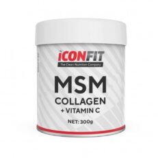 MSM, Kollageen + C-vitamiin- apelsinimaitseline pulber 300g (Iconfit)