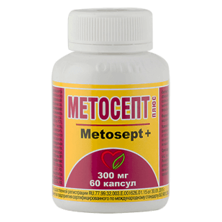 Metosept+ 300 mg N60 kaps. Parasiitide puhastus (Optisalt)