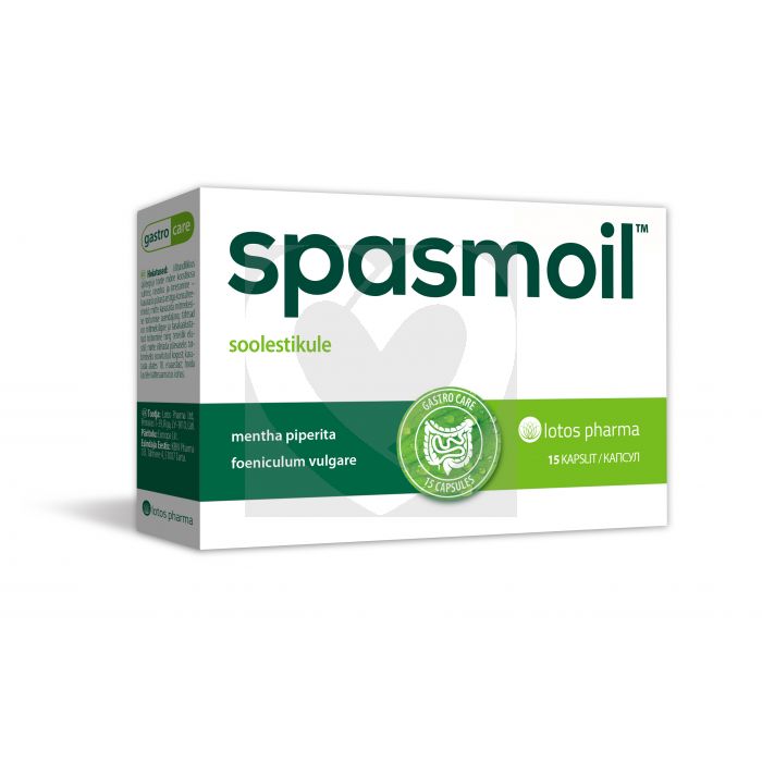 Soolestikule Spasmoil kapslid N15 (Lotos Pharma SIA)