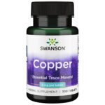 „COPPER“ vase tabletid 2 mg N300 (Swanson, USA)