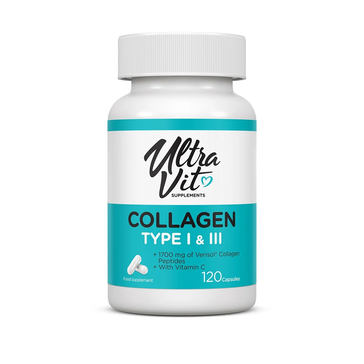 Collagen type I ja III kaps N120 (Ultravit)