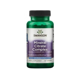 Mineral Citrate Complex kaps. N60 (Swanson)