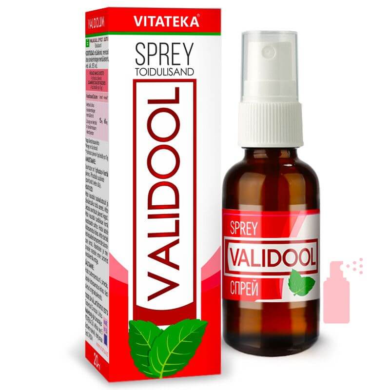 Validool sprei 20 ml