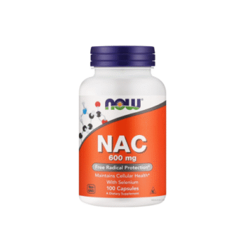 NAC, 600 mg N100 kapslit (Now Foods)