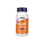 Koensüüm Q10, 60 mg oomega-3 kalaõliga N60 kaps. (Now Foods)