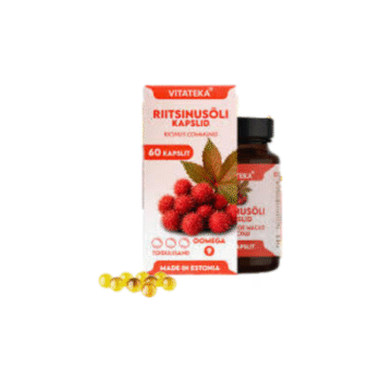 Riitsinusõli kapslid N60 (Vitateka)